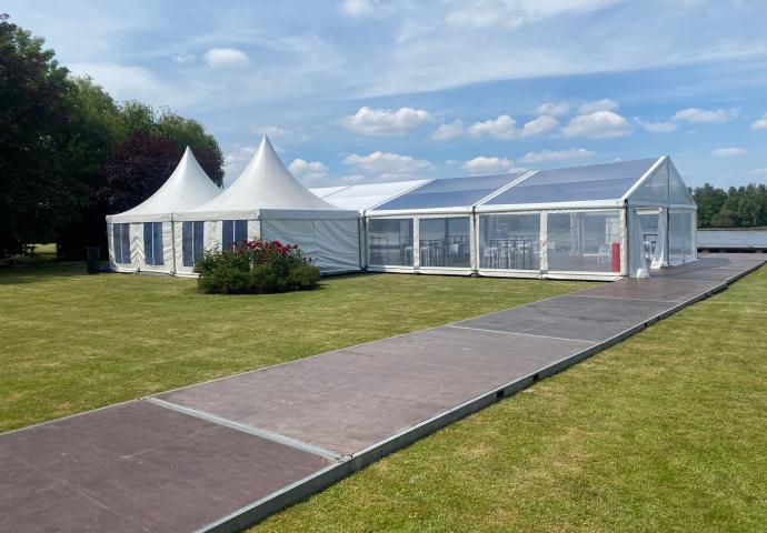Alu-tent Verhuurbedrijf de Vlieger